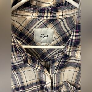 Rails button down long sleeve shirt